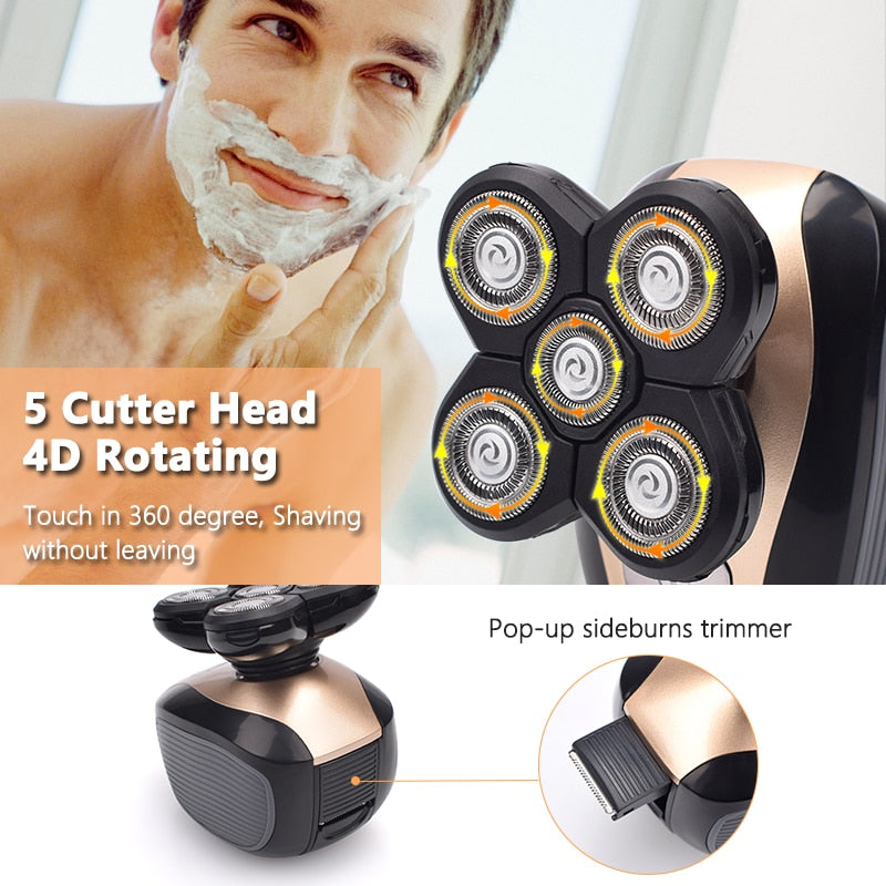 Rechargeable Bald Head Electric Shaver