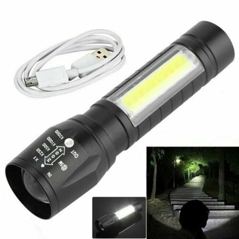 Portable Led Luminous Flashlight